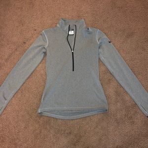 nike pro dri fit 1/2 zip long sleeve